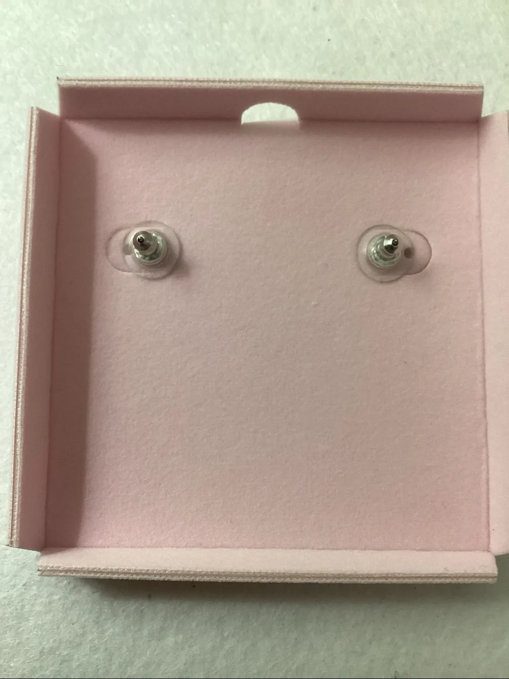 Swarovski Stilla Attract Stud Earrings Square Cut White Rhodium Plated